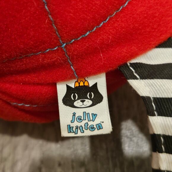 JellyCat Kitten Sam Spider Colorful Developmental Rattle and Crincle Toy - Picture 4 of 6